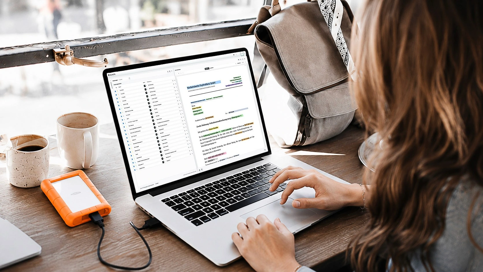 Blursafe Software zur DSGVO-konformen Anonymisierung und Schwärzung sensibler Dokumente.